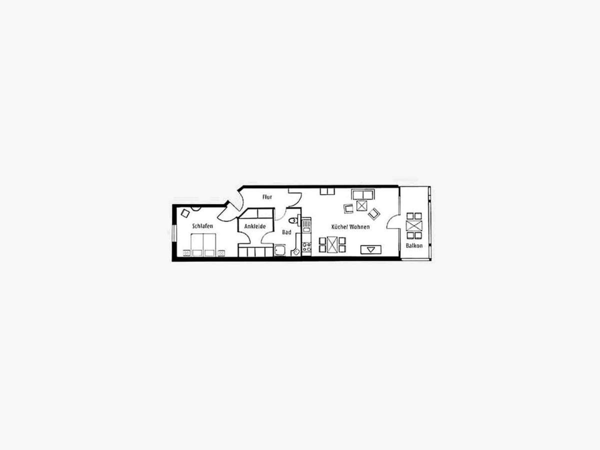 Klassik Mit 1 Schlafzimmer Und Balkon Im Obergeschoss 107